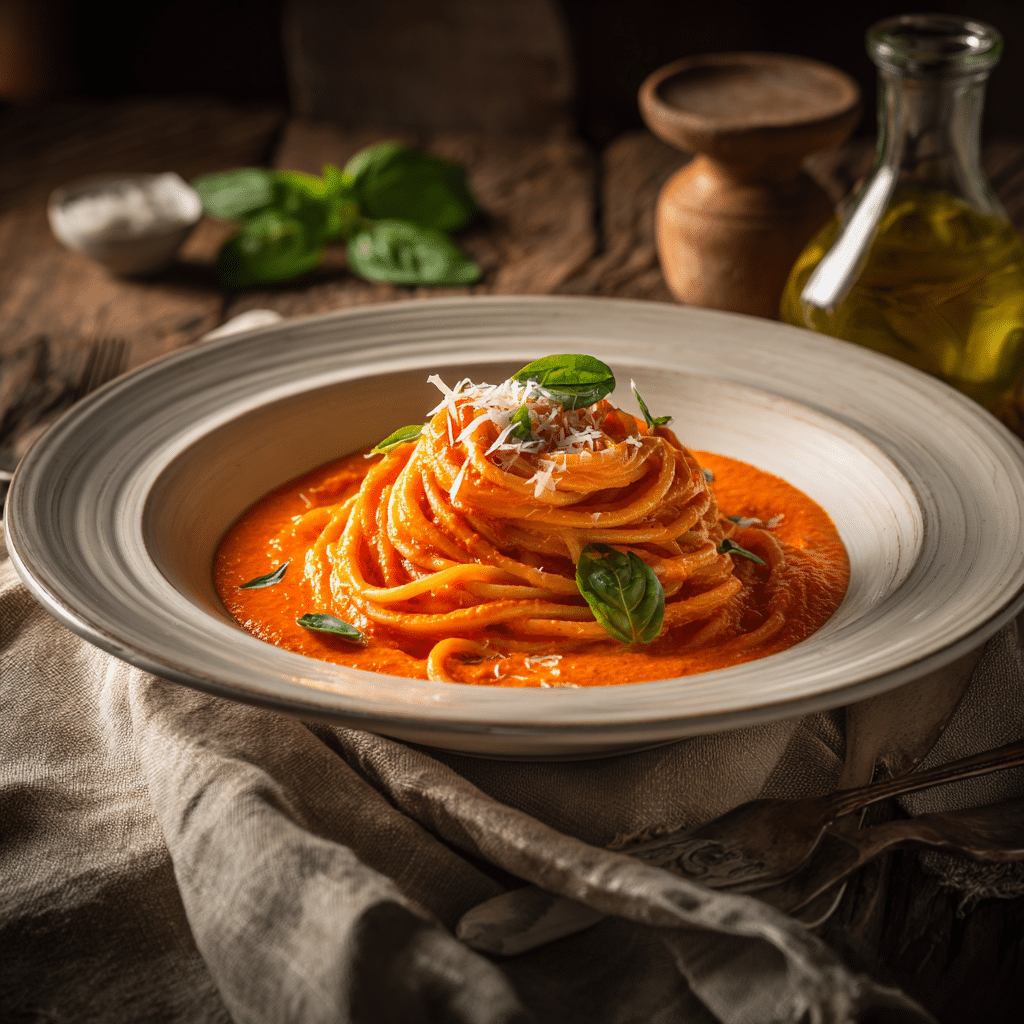 Creamy Tomato Pasta Recipe - Recipe Image