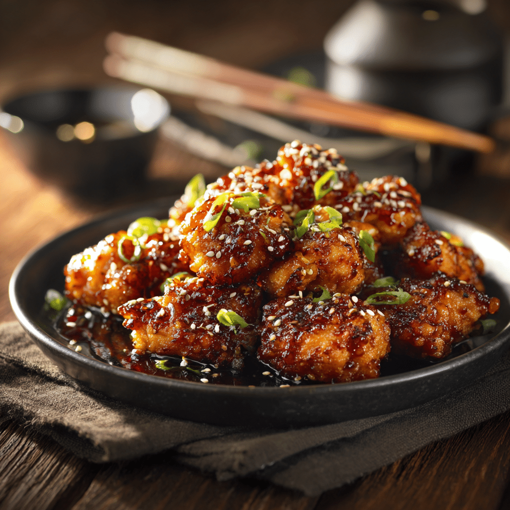 Honey Garlic Chicken Recipe - Recipe Image