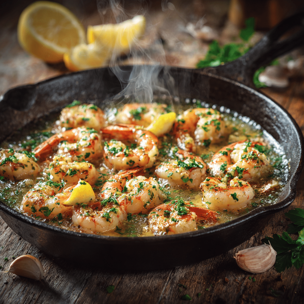 Garlic Butter Shrimp Recipe - Recipe Image