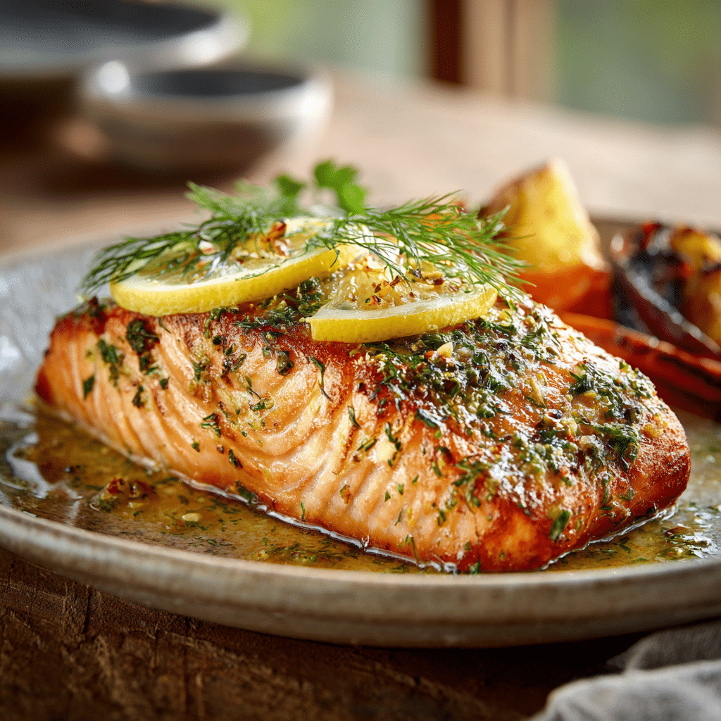 Lemon Herb Salmon Recipe - Recipe Image