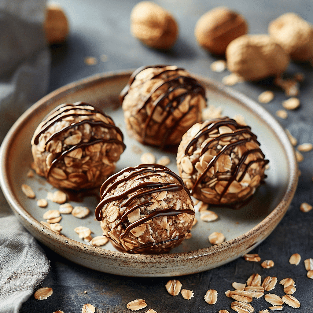 Peanut Butter Energy Balls Recipe - Recipe Image