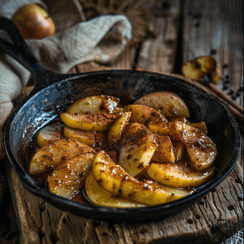 Apple Cinnamon Pan Dessert Recipe - Recipe Image