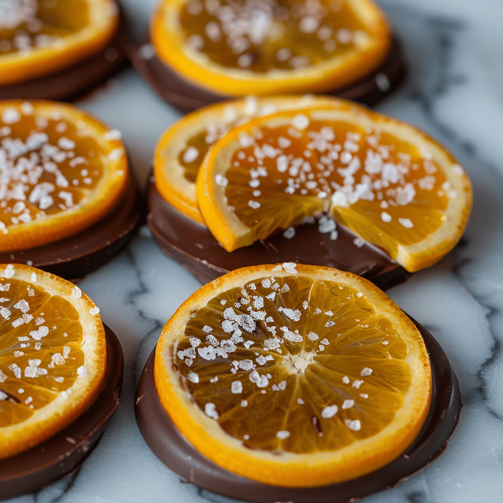 Chocolate Dipped Orange Slices Recipe - Recipe Image