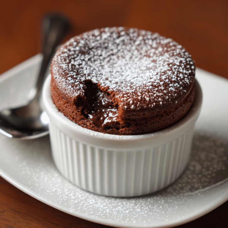 Soufflé au Chocolat Recipe