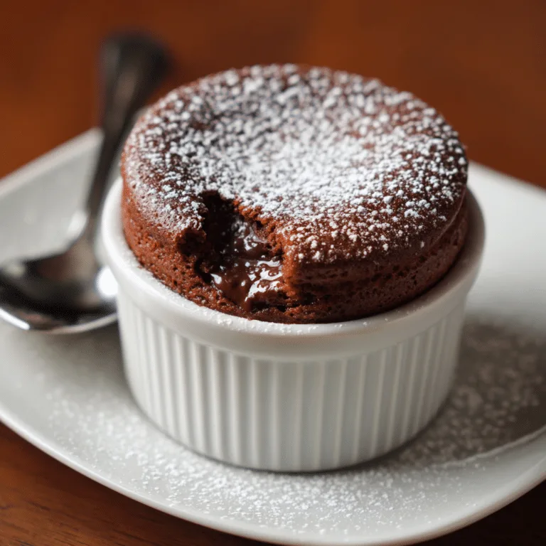 Soufflé au Chocolat Recipe