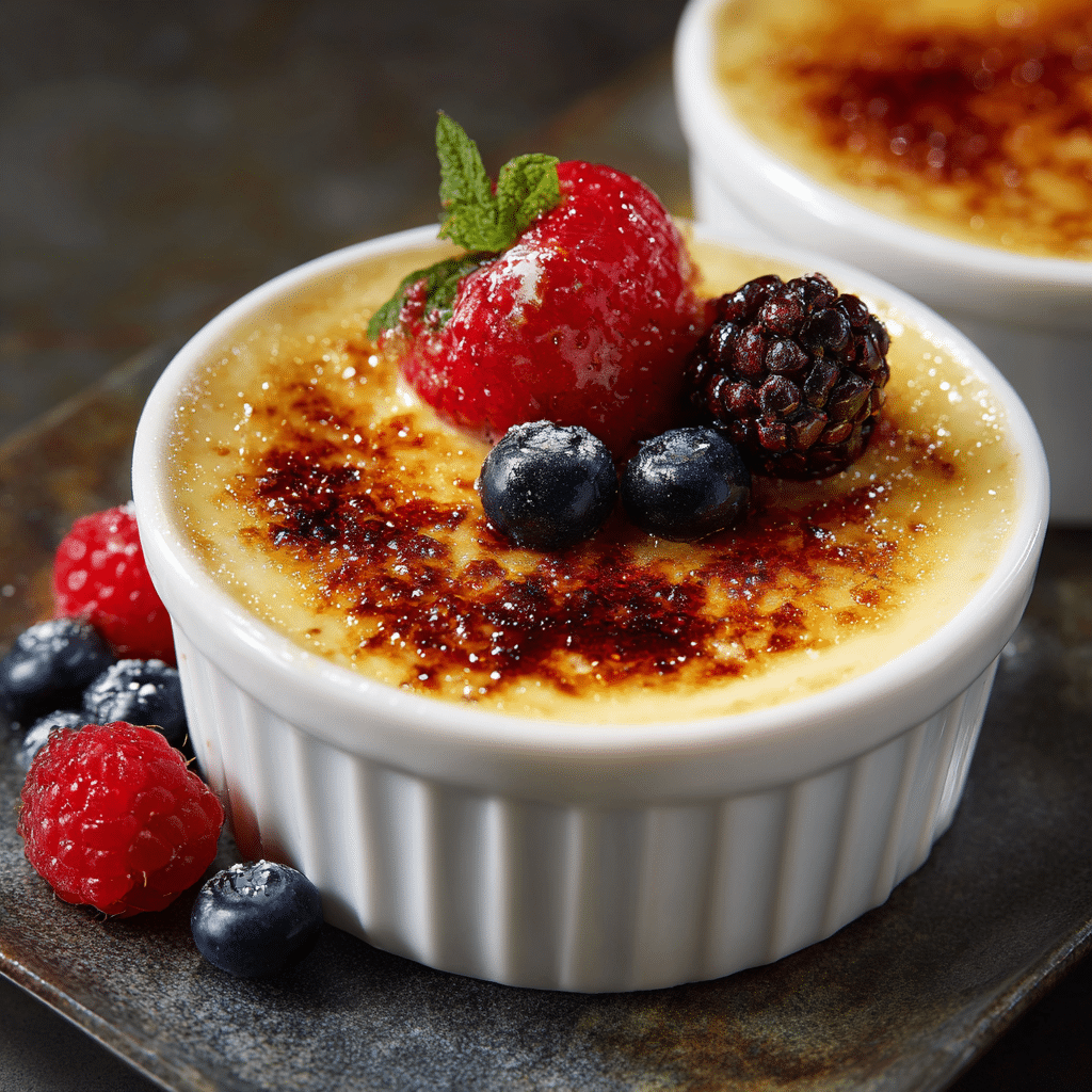 Crème Brûlée Recipe - Recipe Image