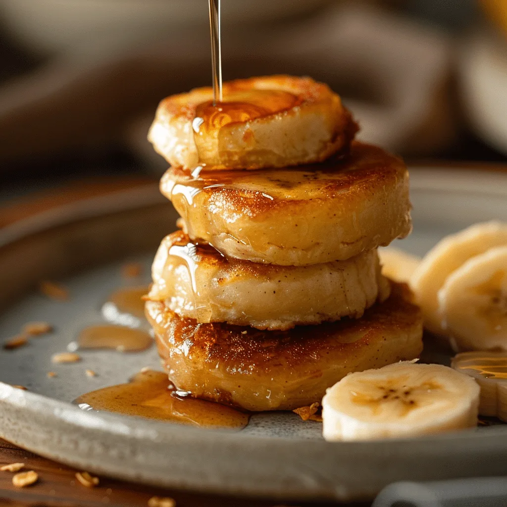 Soft Banana Pancake Bites 🍌 Recipe - Recipe Image