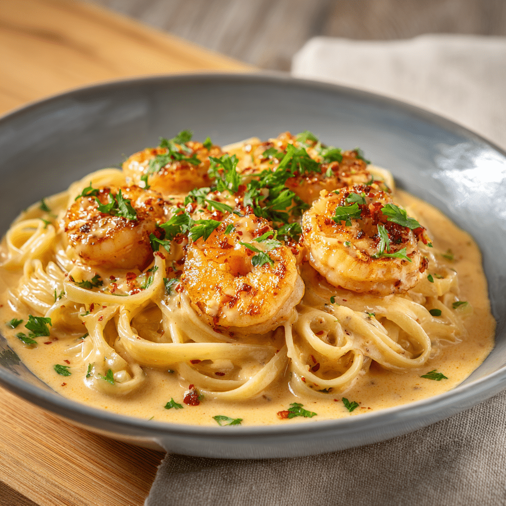 Creamy Cajun Shrimp Pasta Recipe - Recipe Image