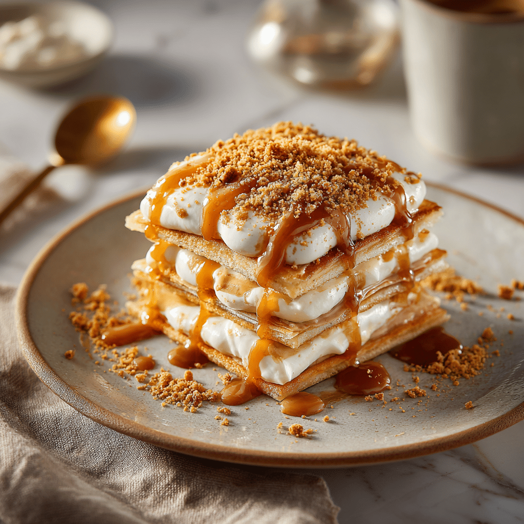 Lotus Biscoff Pancake Stack Recipe - Recipe Image