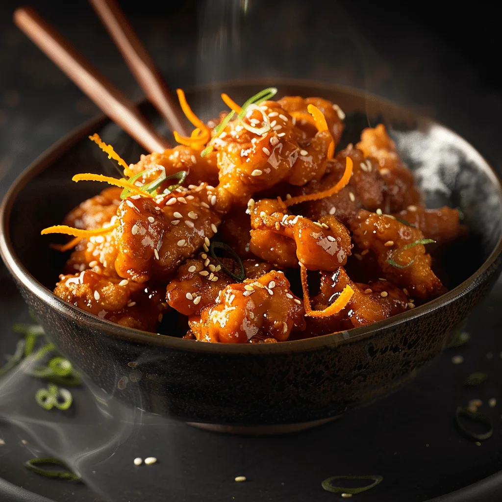 Chinese Orange Chicken Recipe - Recipe Image