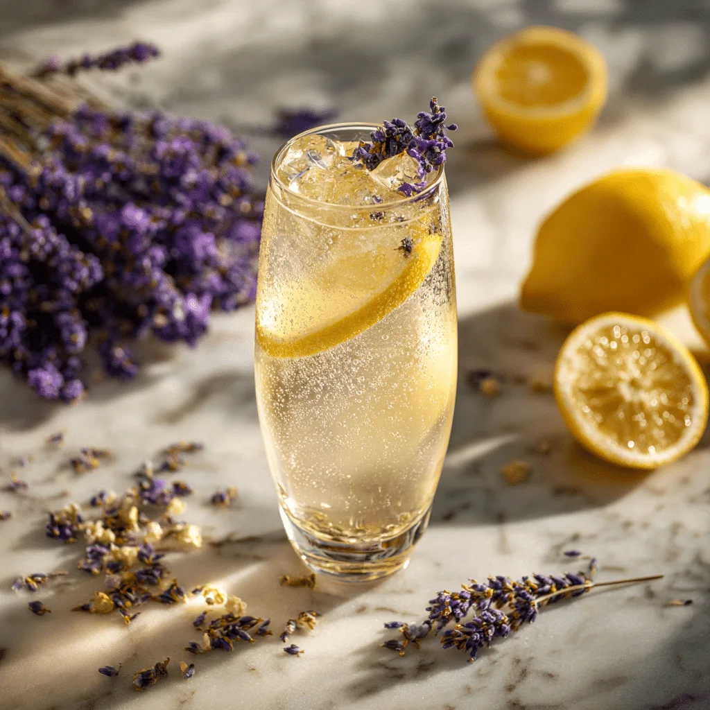 Lavender Lemonade Recipe - Recipe Image