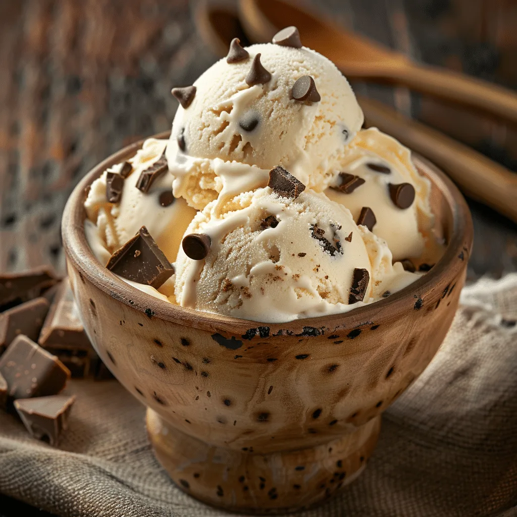 Chocolate Chip Cookie Ice Cream Recipe - Recipe Image