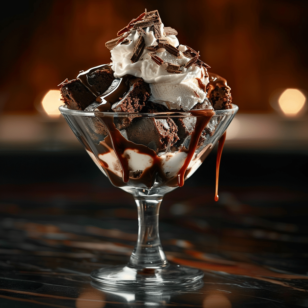 Chocolate Brownie Ice Cream Sundae Recipe - Recipe Image