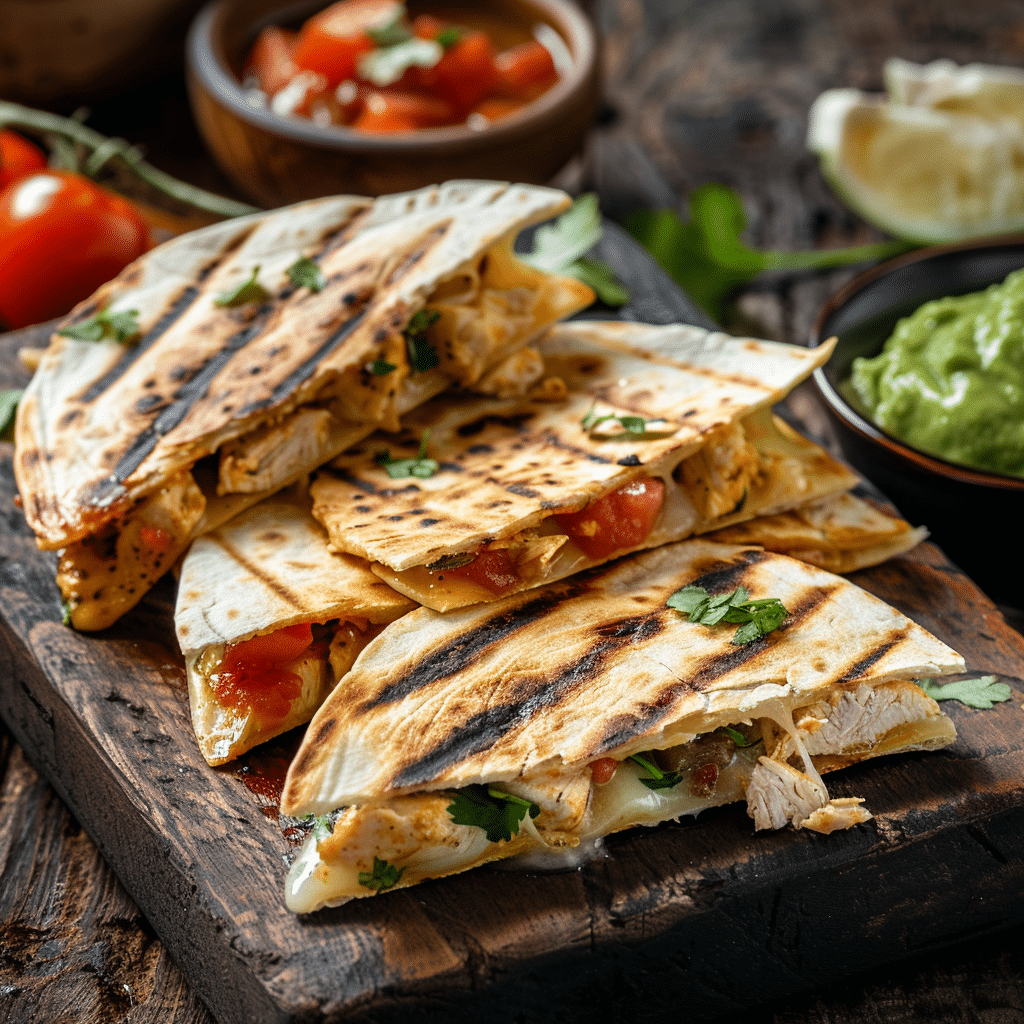 Crispy Chicken Quesadilla Recipe - Recipe Image