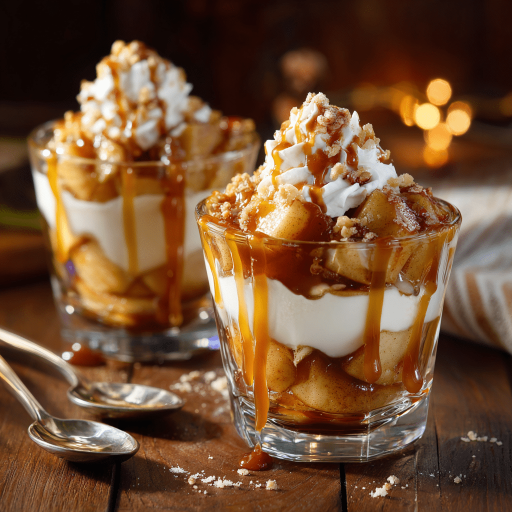 Caramel Apple Dessert Cups Recipe - Recipe Image