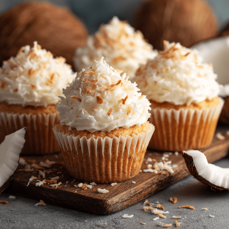 Coconut Cupcakes Recipe