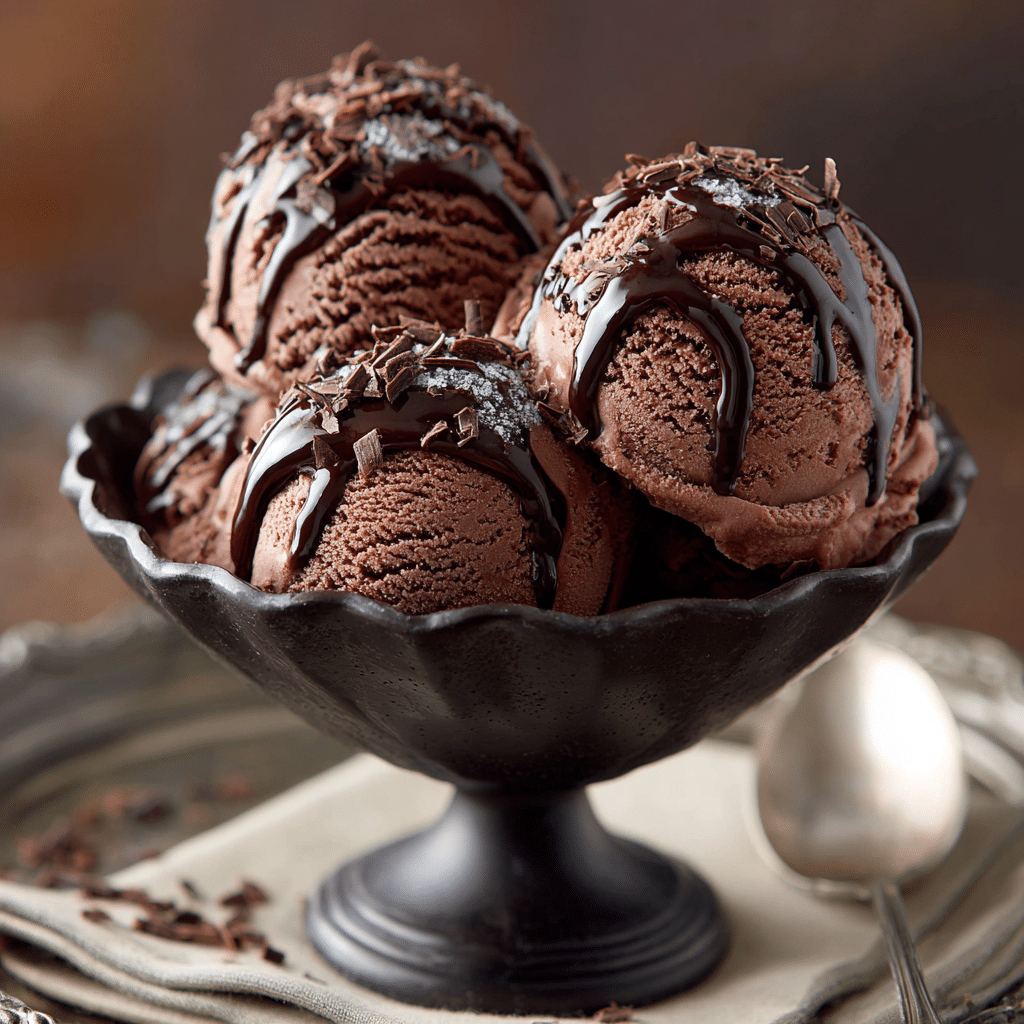 Chocolate Ice Cream Recipe - Recipe Image