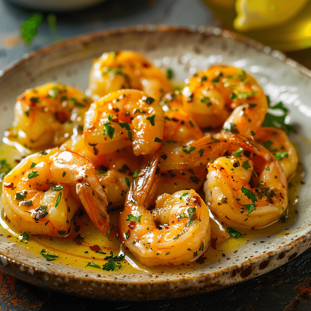 Garlic Butter Shrimp Recipe - Recipe Image