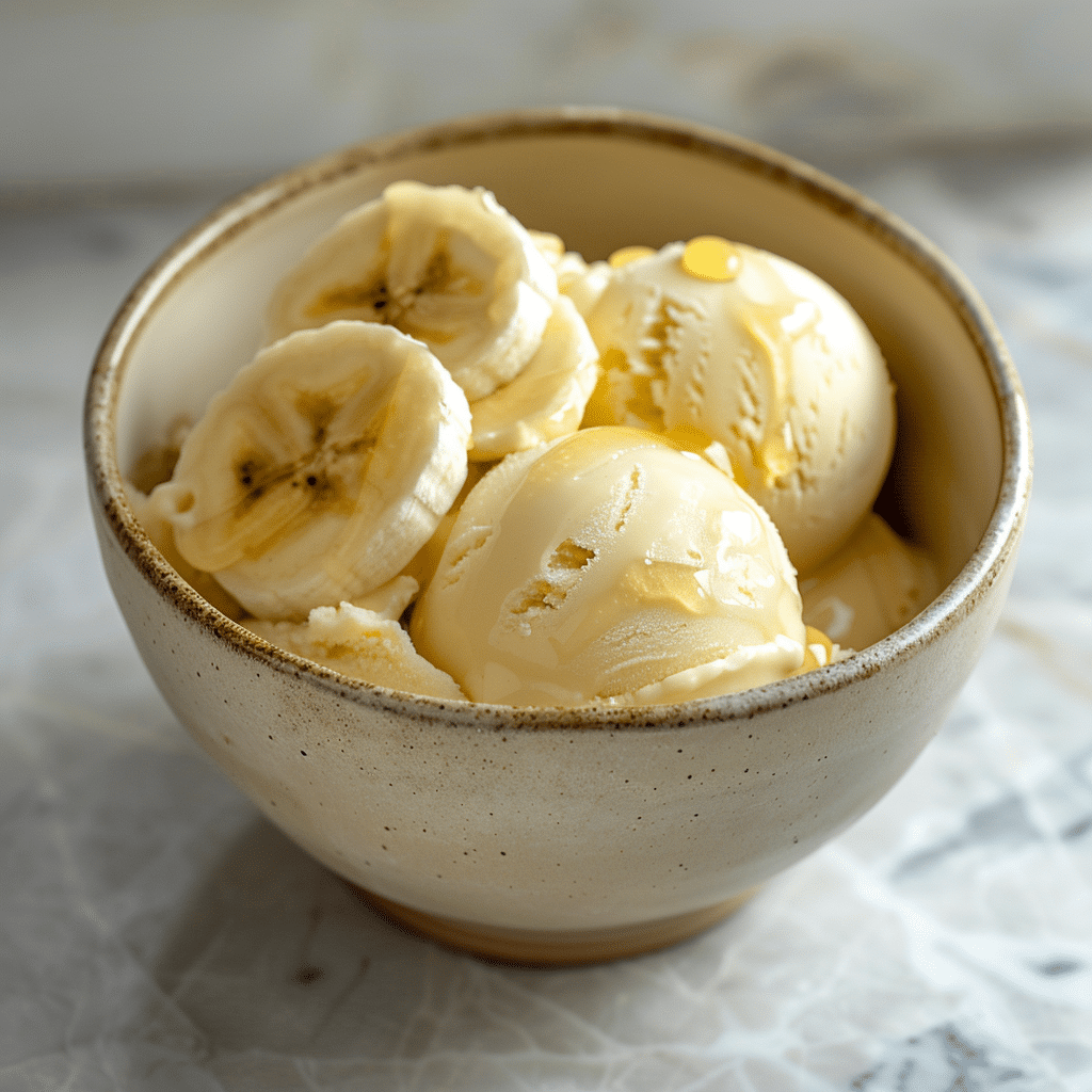 Banana Ice Cream Recipe - Recipe Image