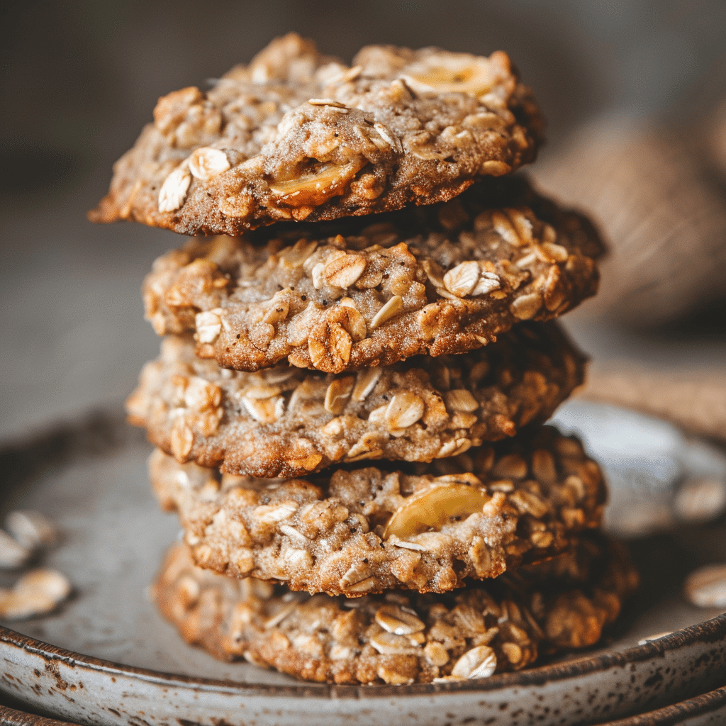 Banana Oat Cookies Recipe - Recipe Image