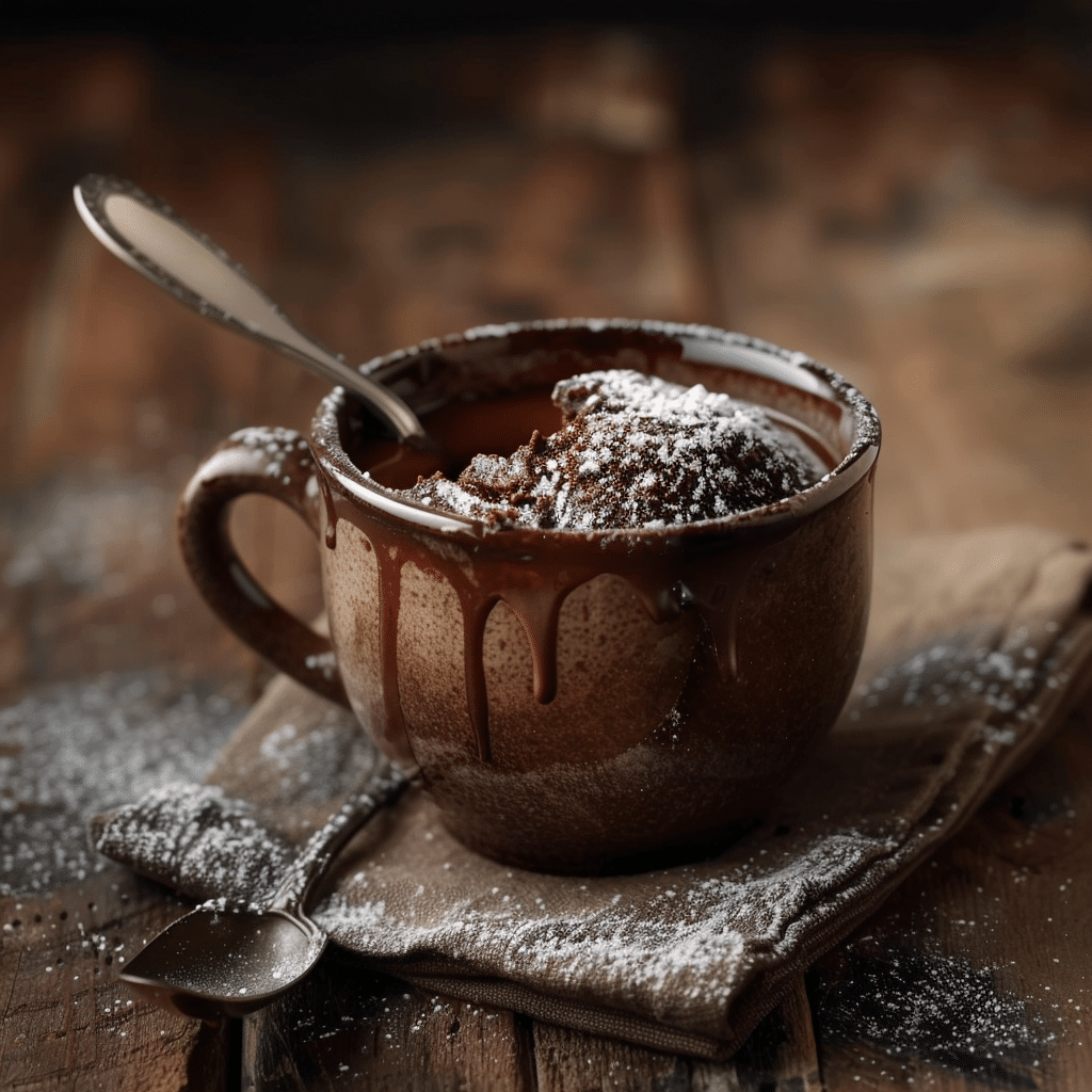 Chocolate Mug Cake Recipe - Recipe Image