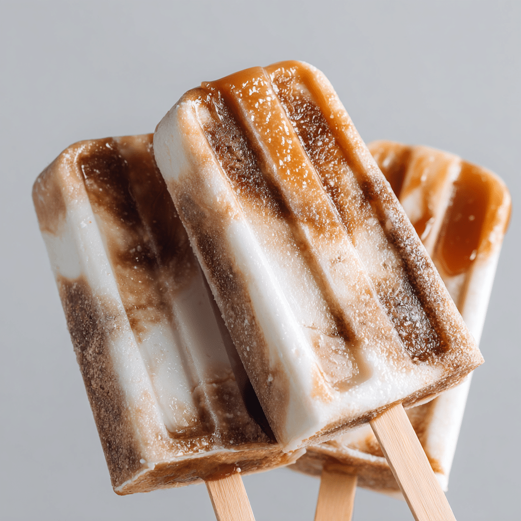 Caramel Coffee Ice Pops Recipe - Recipe Image