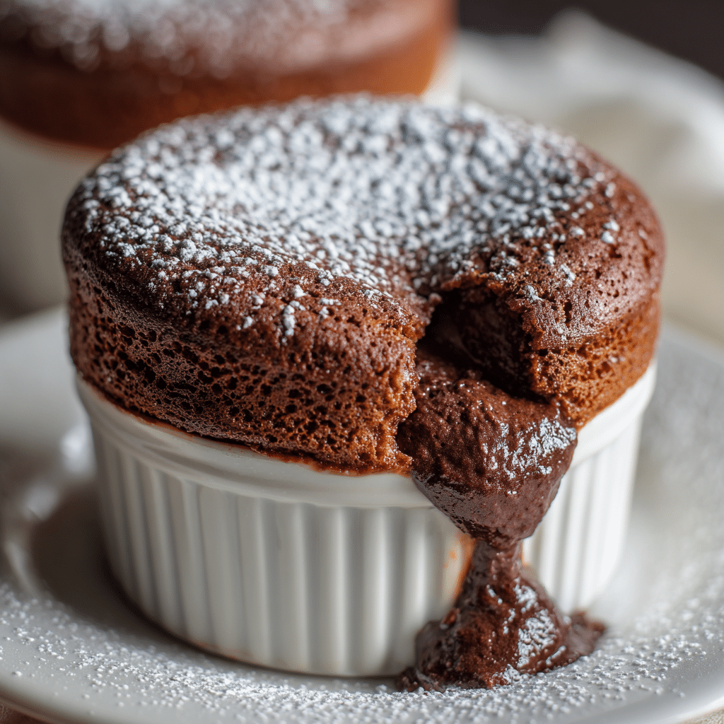 Soufflé au Chocolat Recipe - Recipe Image