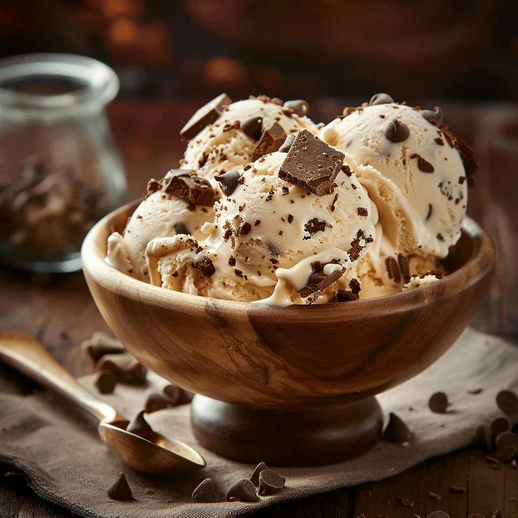 Chocolate Chip Cookie Ice Cream Recipe - Recipe Image
