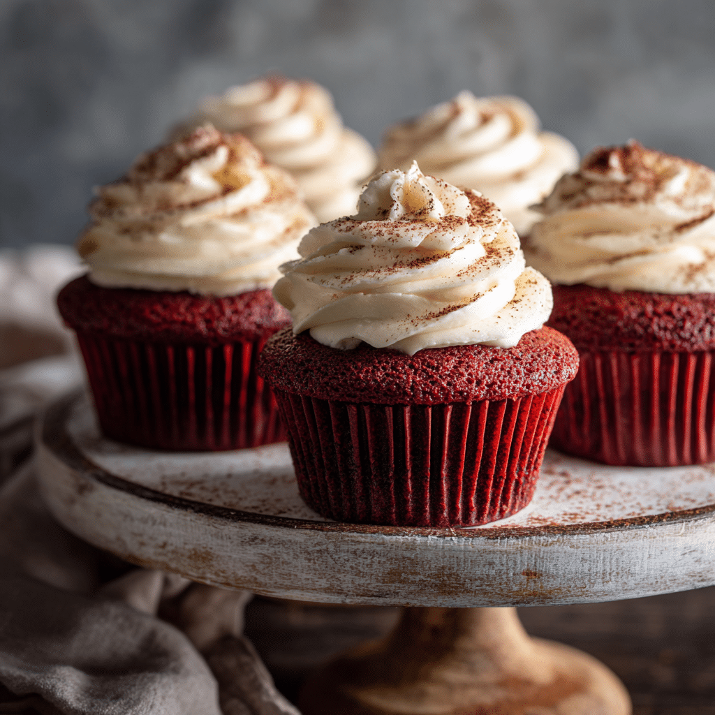 Red Velvet Cupcakes Recipe - Recipe Image