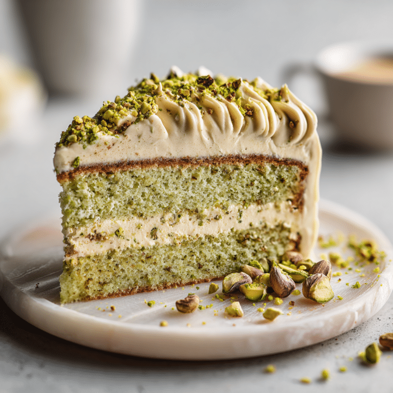 Pistachio Cake Recipe