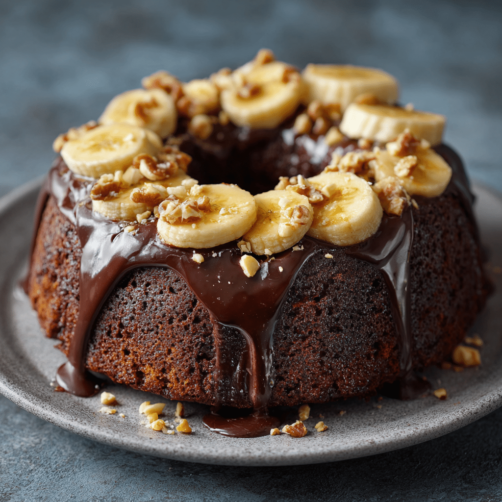 Chocolate Banana Cake Recipe