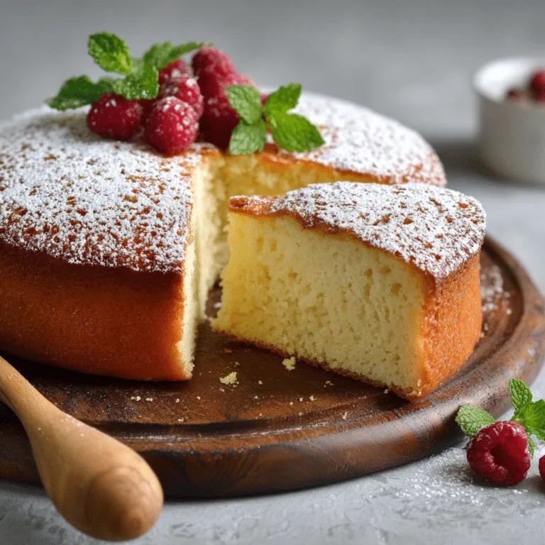 Vanilla Yogurt Cake Recipe