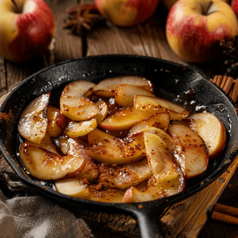 Apple Cinnamon Pan Dessert Recipe