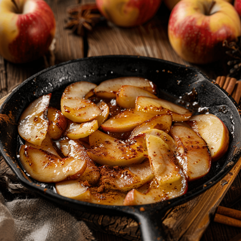 Apple Cinnamon Pan Dessert Recipe
