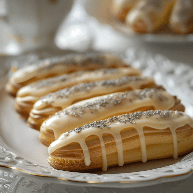 Vanilla Bean Éclairs Recipe