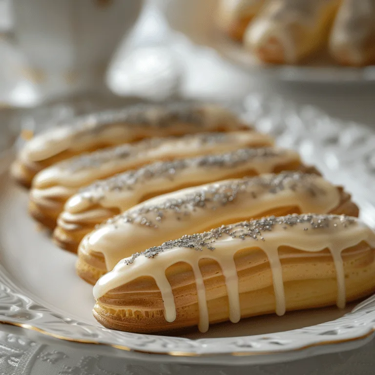 Vanilla Bean Éclairs Recipe