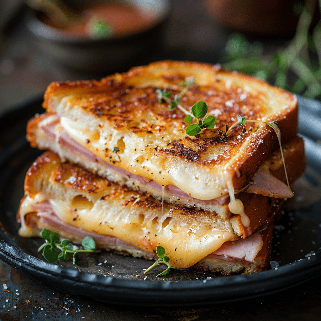 Savory French Toast Sandwich Recipe - Recipe Image