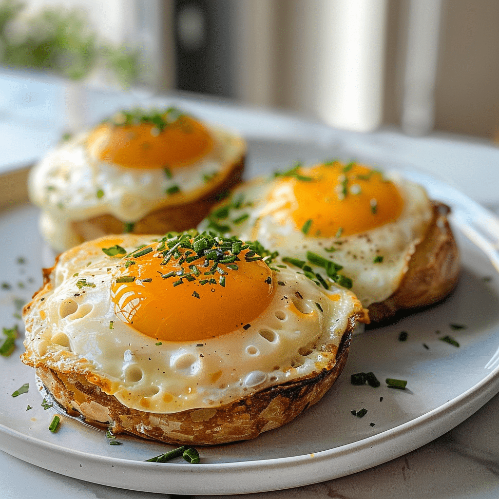 Cheesy Egg Clouds Recipe