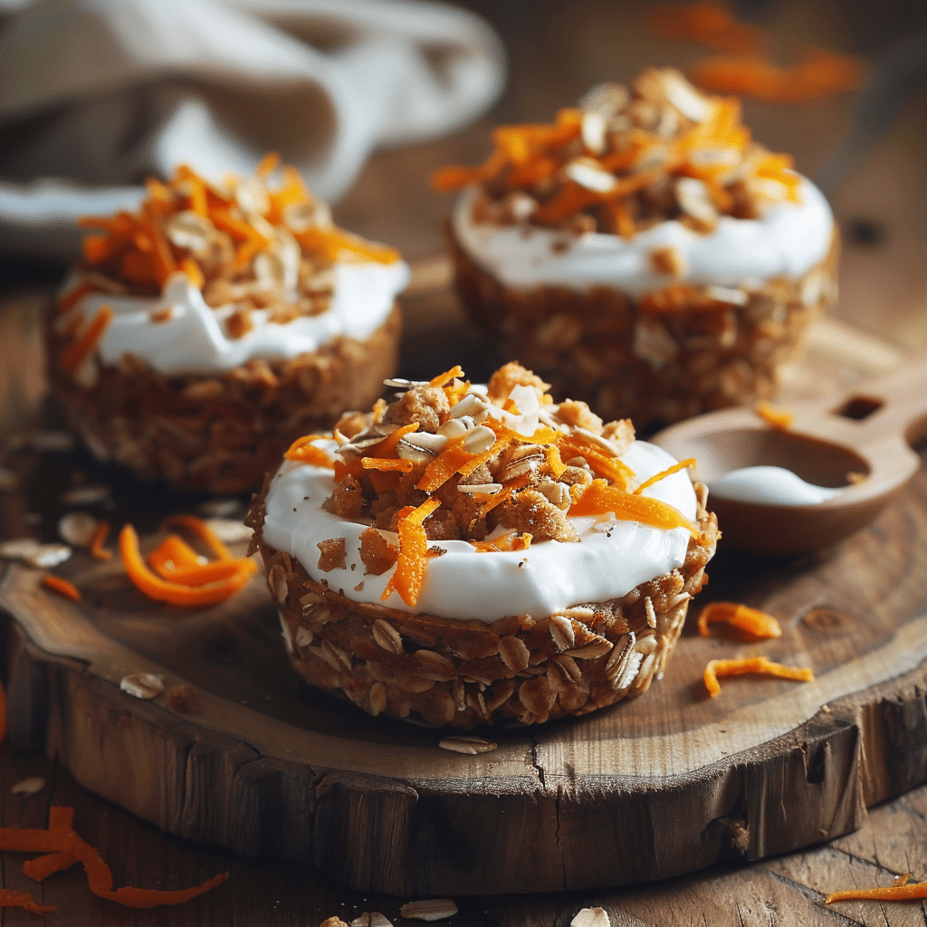 Carrot Cake Oat Cups Recipe