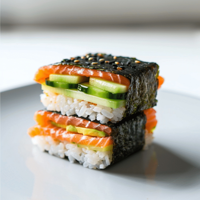 Mini Sushi Sandwiches Recipe