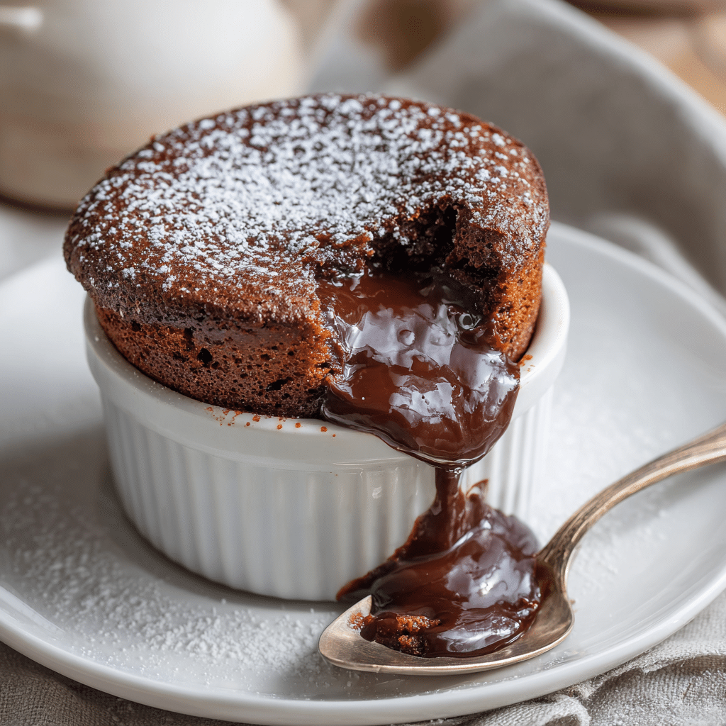 Soufflé au Chocolat Recipe - Recipe Image