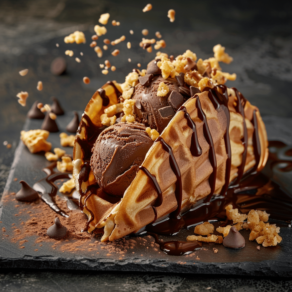 Chocolate Taco Dessert 🌮 Recipe - Recipe Image