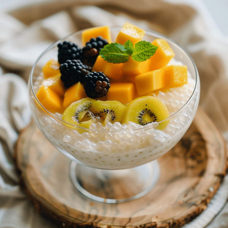 Creamy Coconut Rice Porridge Recipe