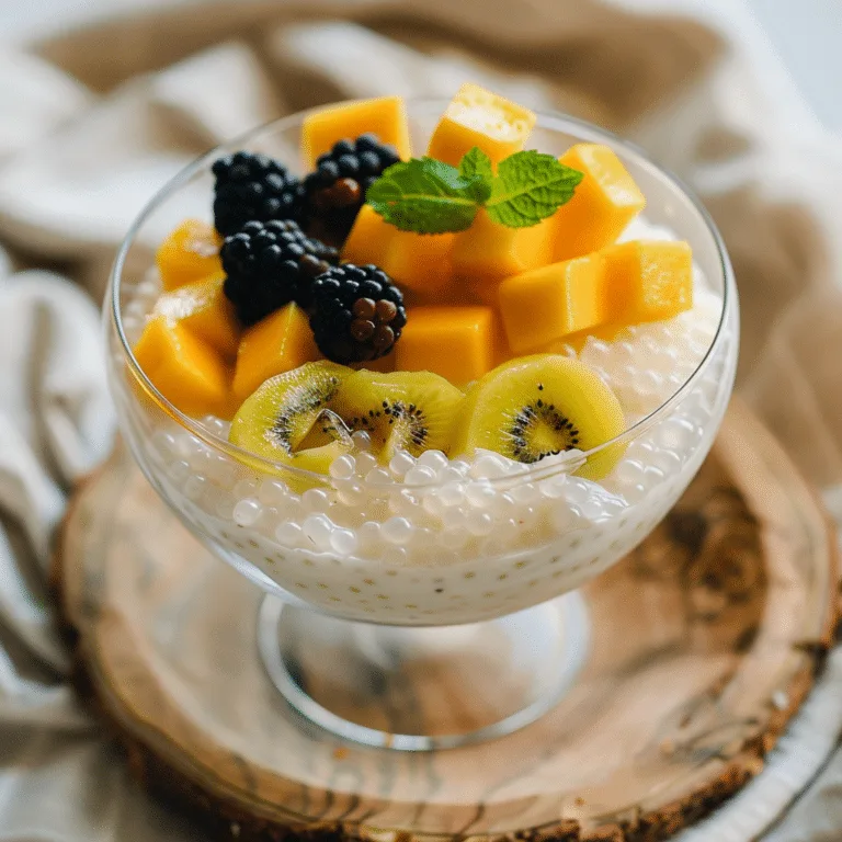 Creamy Coconut Rice Porridge Recipe