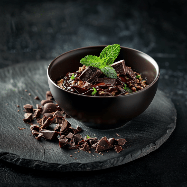 Chocolate Mint Oat Delight Recipe