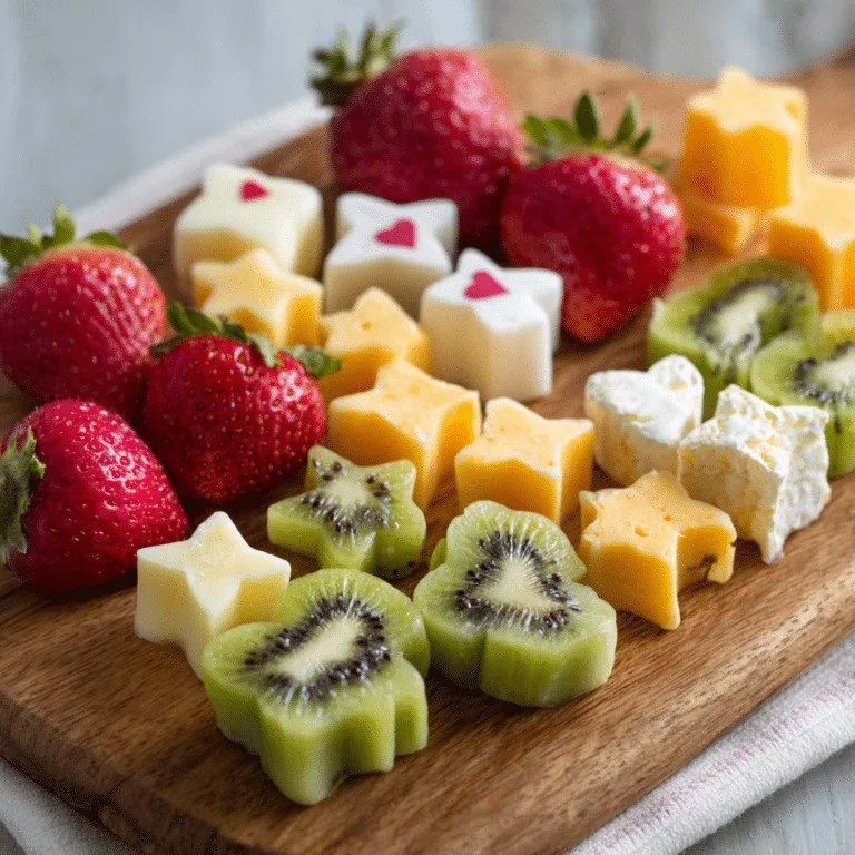 Fruit and Cheese Fun Shapes Recipe
