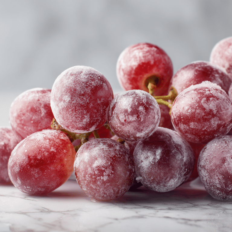 Frozen Yogurt Covered Grapes Recipe