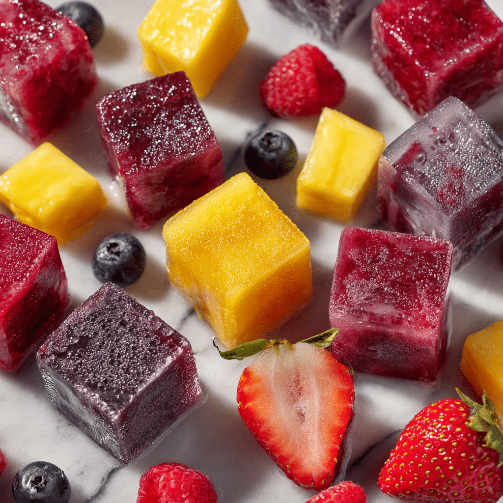 Ice Cube Tray Smoothie Bites Recipe