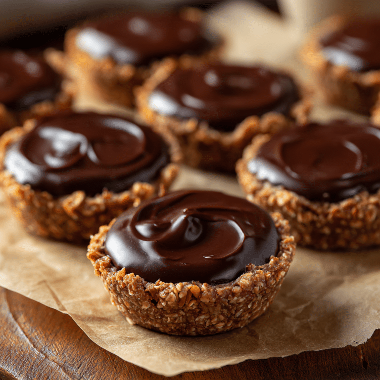 No-Bake Chocolate Oat Cups Recipe