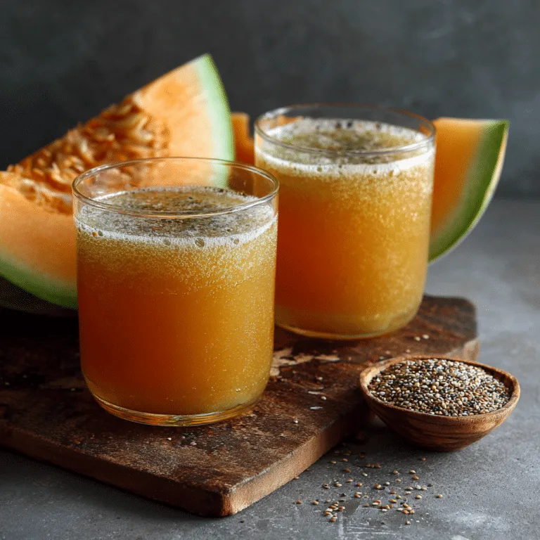 Salted Melon & Black Pepper Juice Recipe